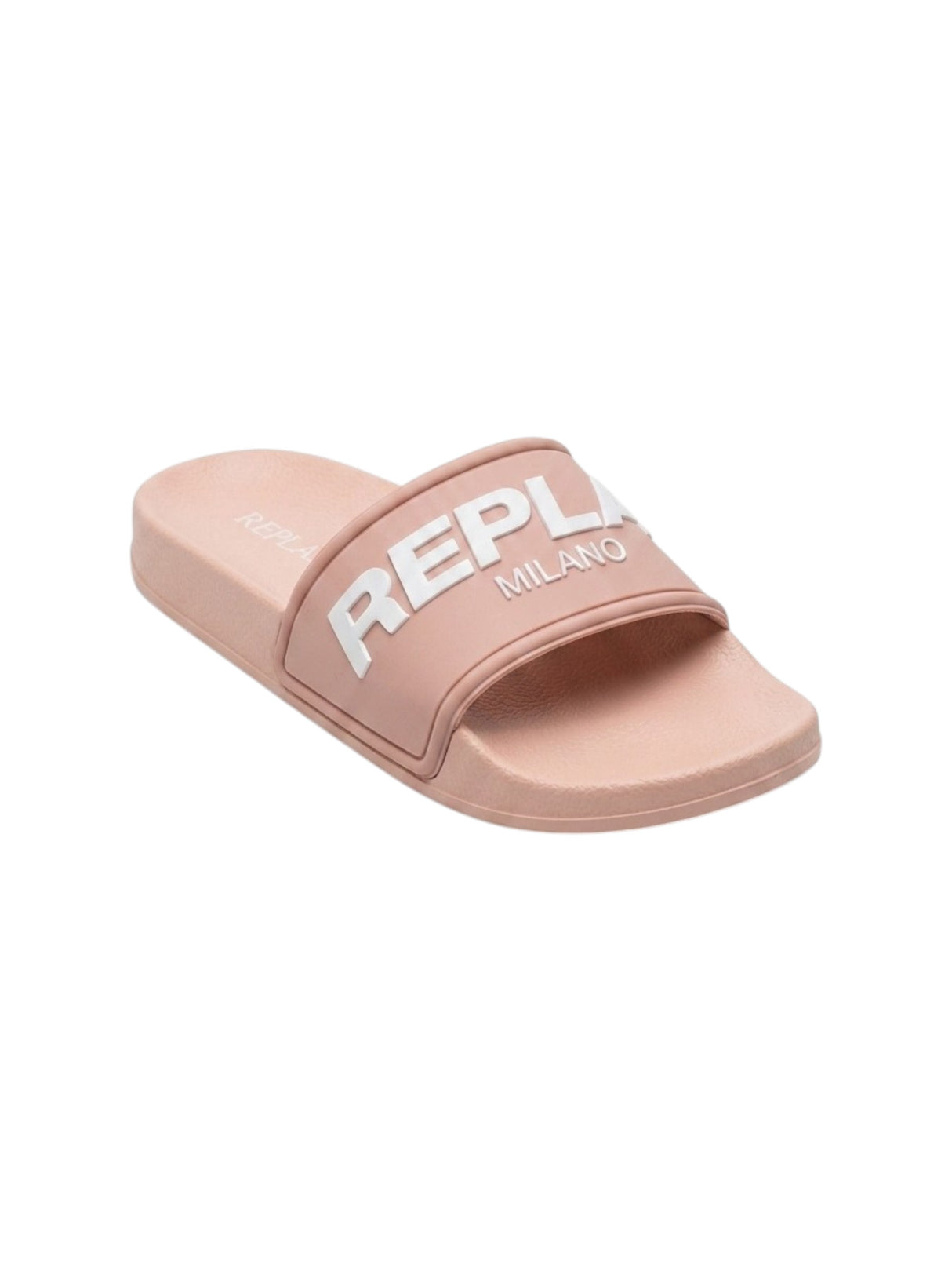 Image for Women's Logo Patched Slipper,Light Apricot