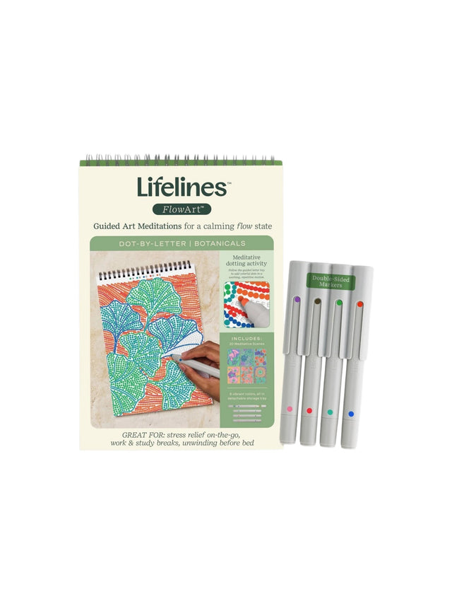 Image for Flowart Dot-By-Dot Letter - Botanicals