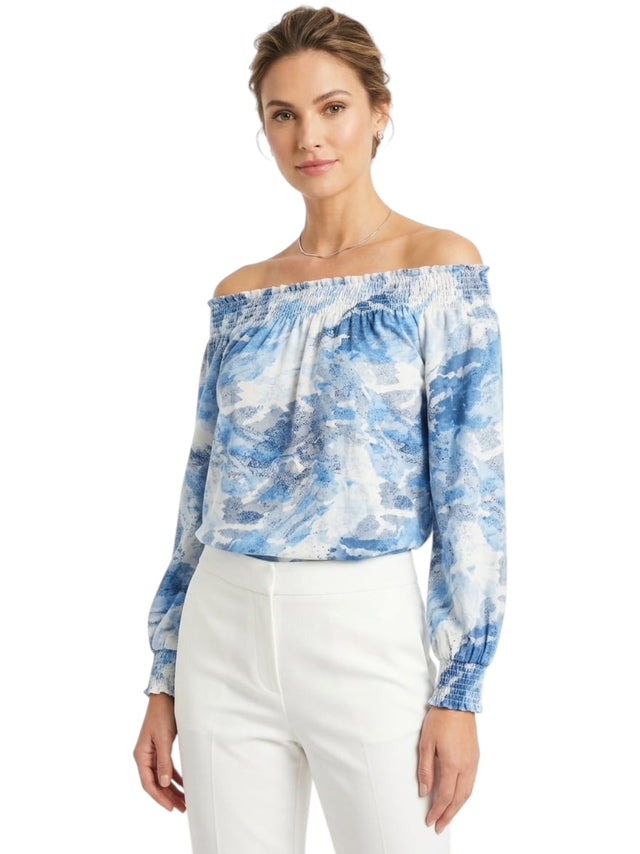Image for Women's Printed Top,Multi