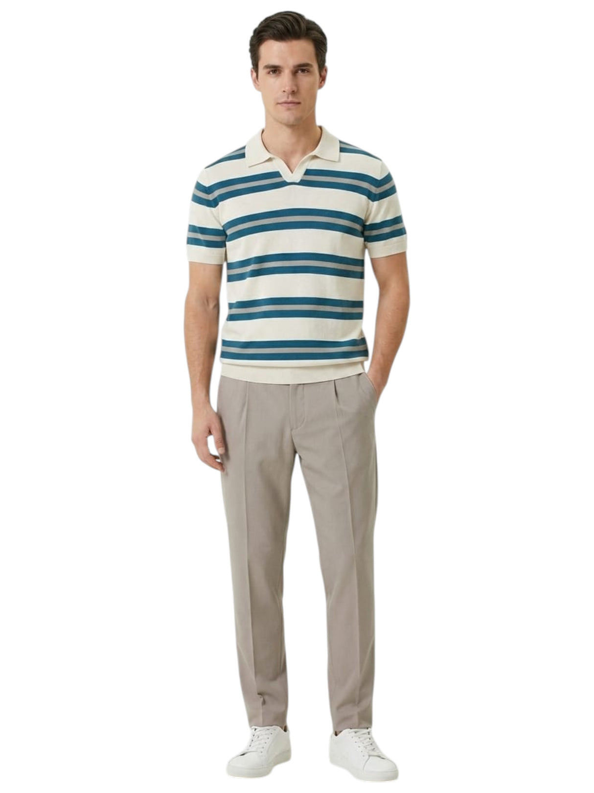 Image for Men's Striped Top,Multi