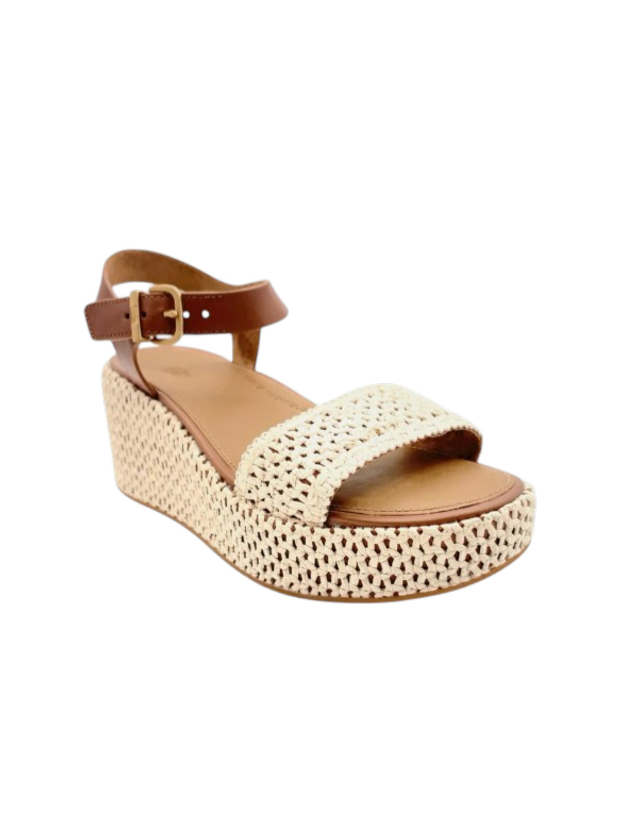 Image for Women's Textured Heeled Shoes,Beige