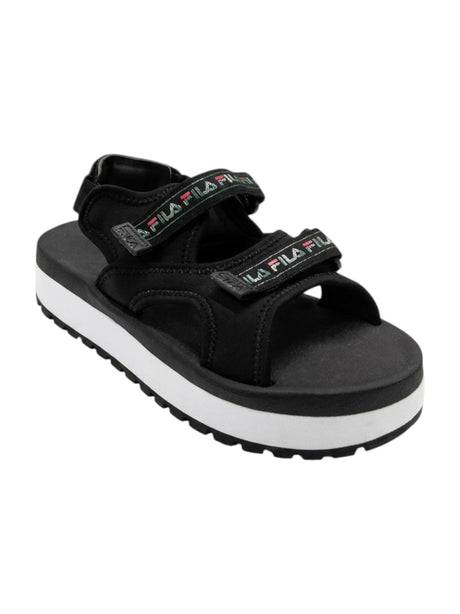 Image for Kids Boy's Logo Patched Sandals,Black