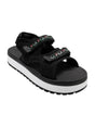 Image for Kids Boy's Logo Patched Sandals,Black
