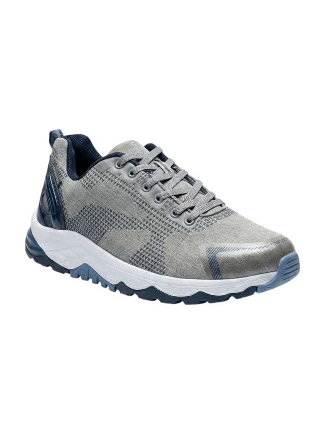 Image for Kids Boy's Plain Shoes,Grey/Navy