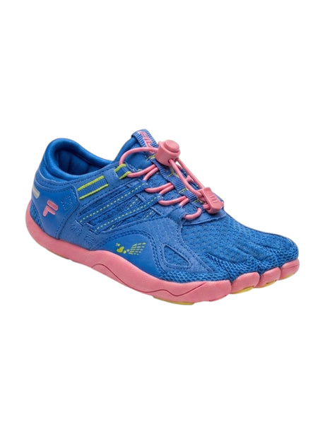 Image for Kids Girl's Textured Aqua Shoes,Blue/Pink