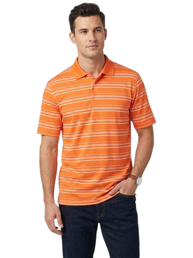 Image for Men's Striped Top,Orange
