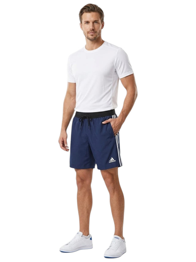 Image for Men's Brand Logo Printed Sport Short,Dark Purple