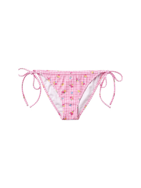 Image for Women's Floral Printed Bikini Bottom,Pink