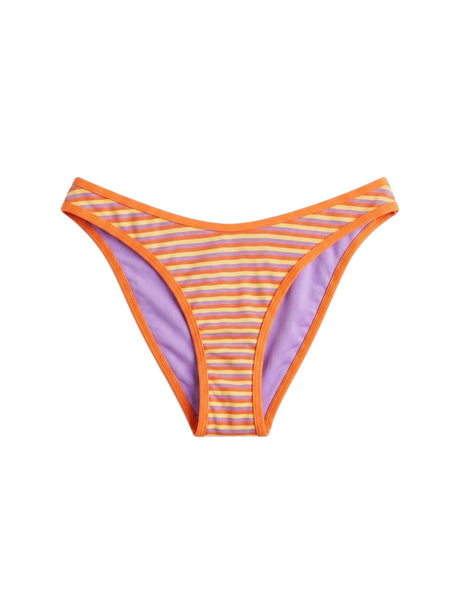 Image for Women's Striped Bikini Bottom,Multi