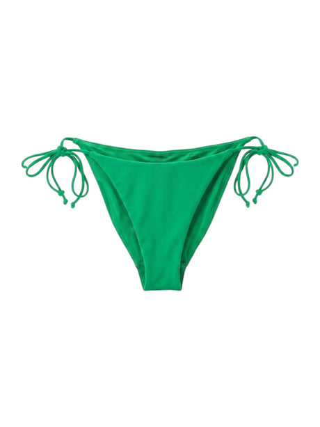 Image for Women's Plain Solid Bikini Bottom,Green