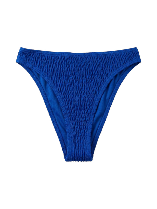Image for Women's Smocked Bikini Bottom,Navy Blue