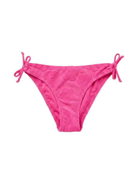 Image for Kids Girl's Textured Bikini Bottom,Hot Pink