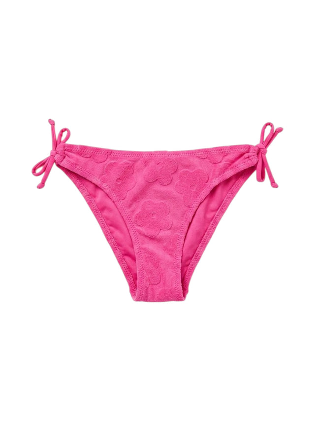 Image for Kids Girl's Textured Bikini Bottom,Hot Pink