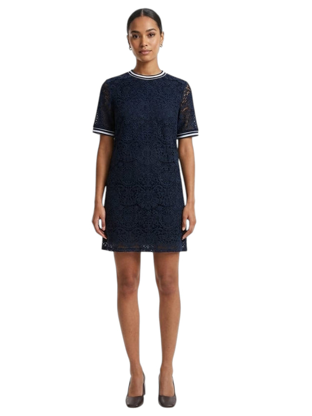 Image for Women's Lace Dress,Navy