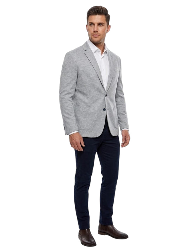 Image for Men's Textured Blazers,Grey