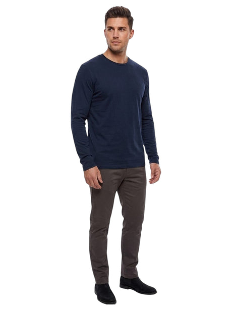 Image for Men's Plain Top,Navy