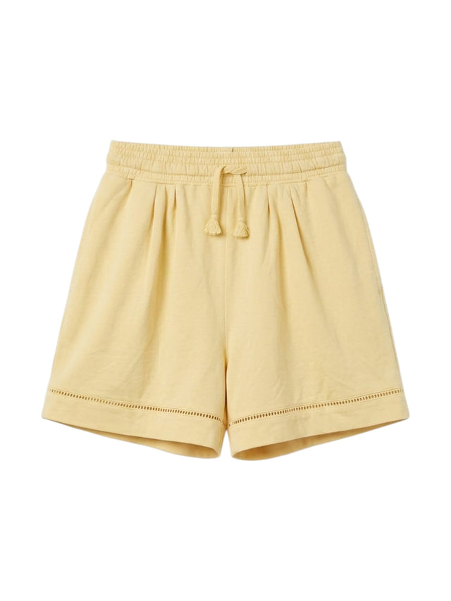 Image for Kids Girl's Plain Short,Yellow