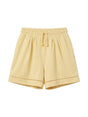 Image for Kids Girl's Plain Short,Yellow