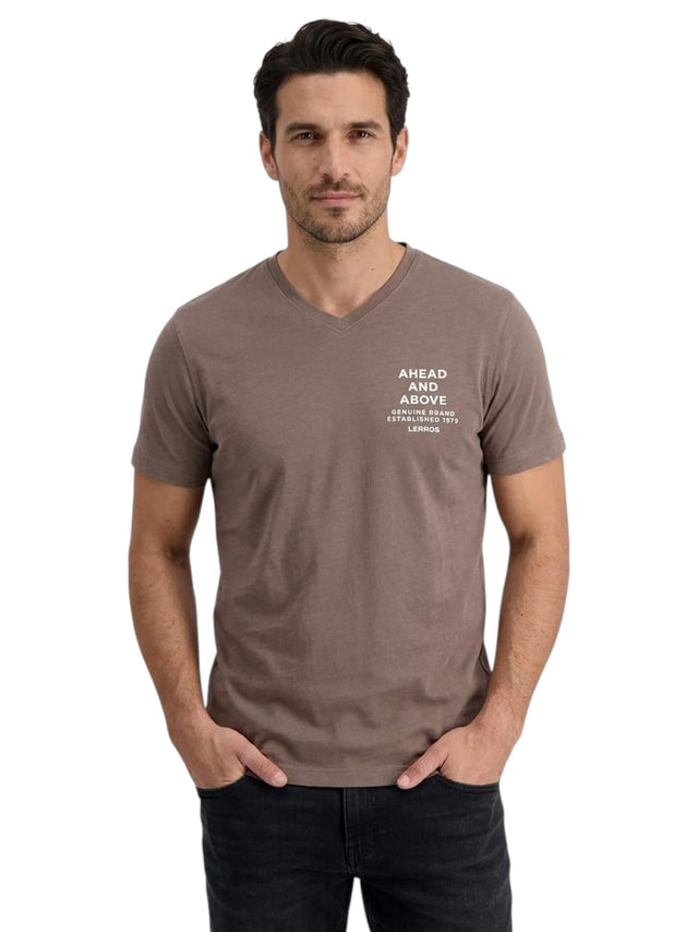 Image for Men's Printed Top,Brown