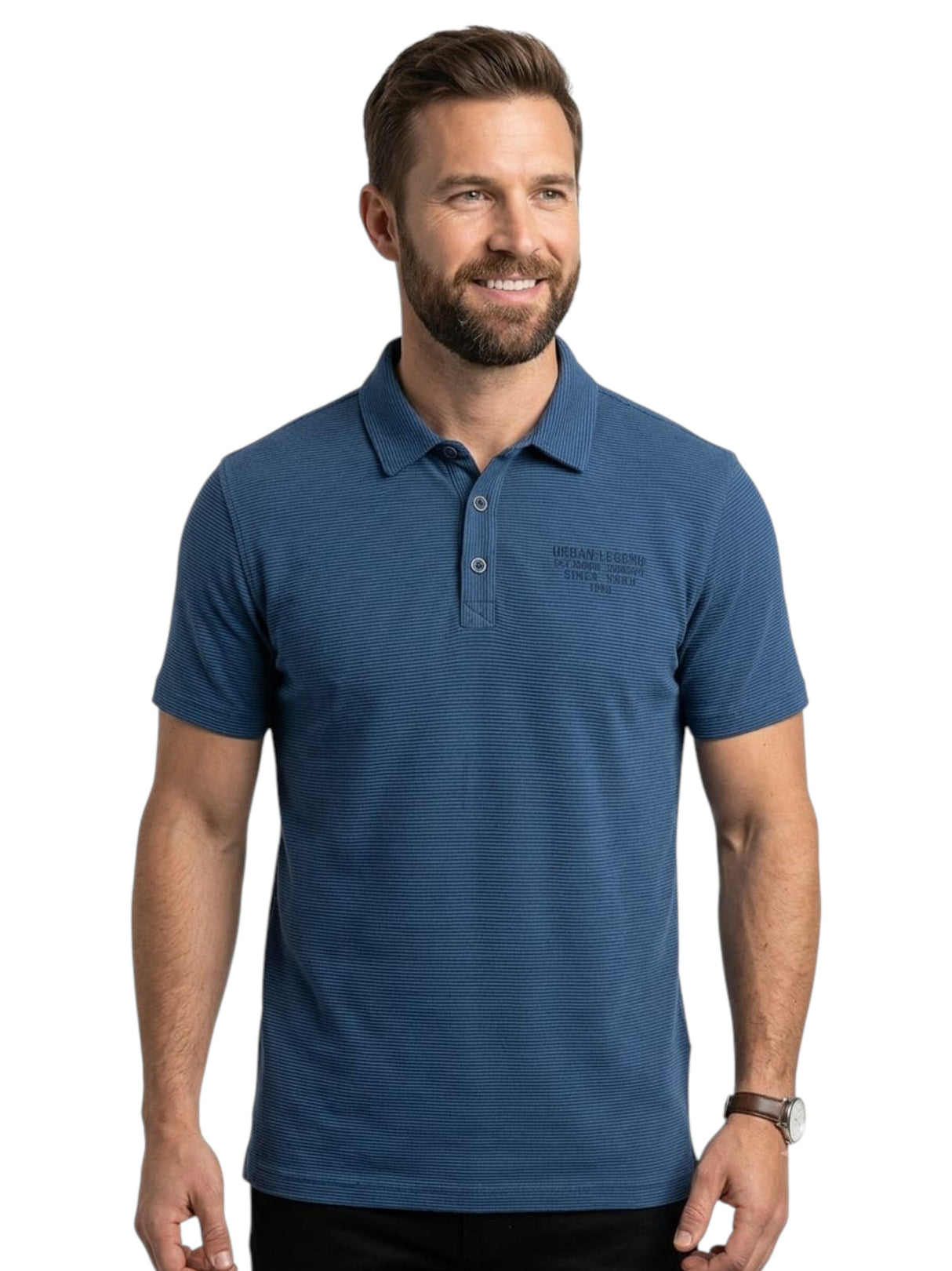 Image for Men's Stripped Top,Navy