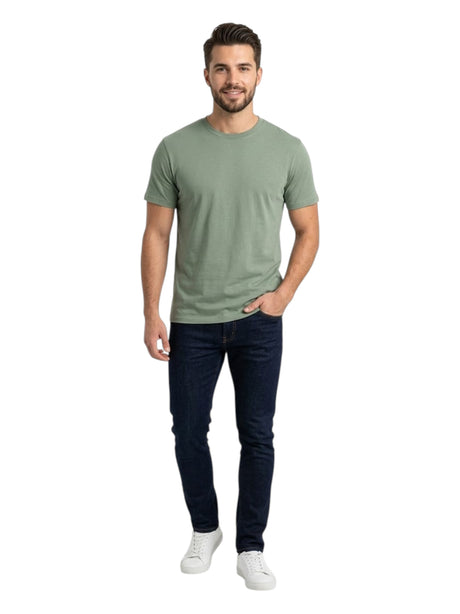 Image for Men's Plain Top,Olive