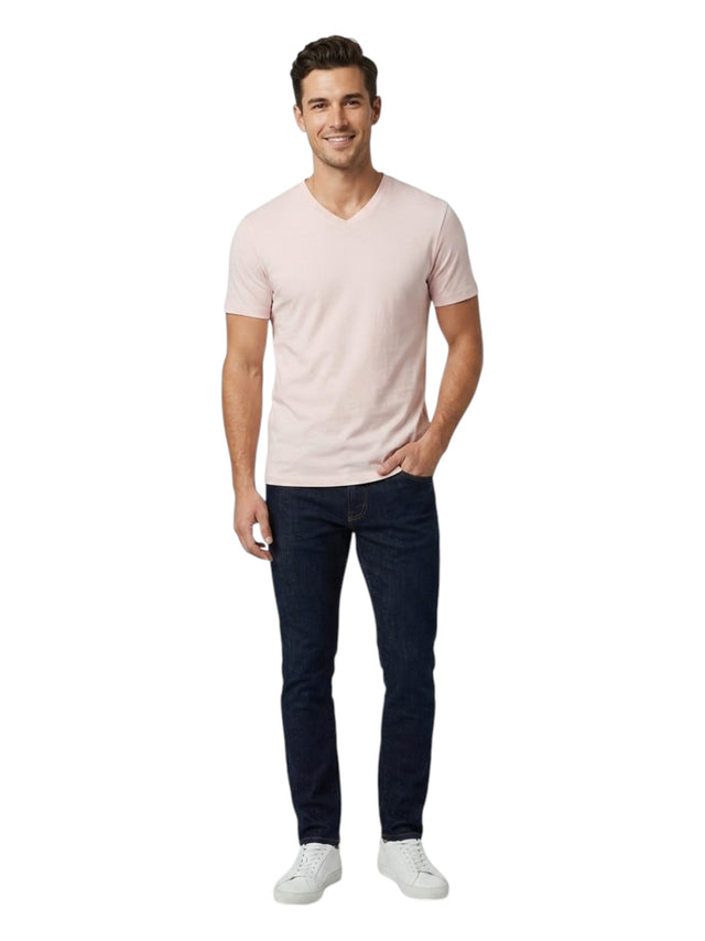 Image for Men's Plain Top,Light Pink