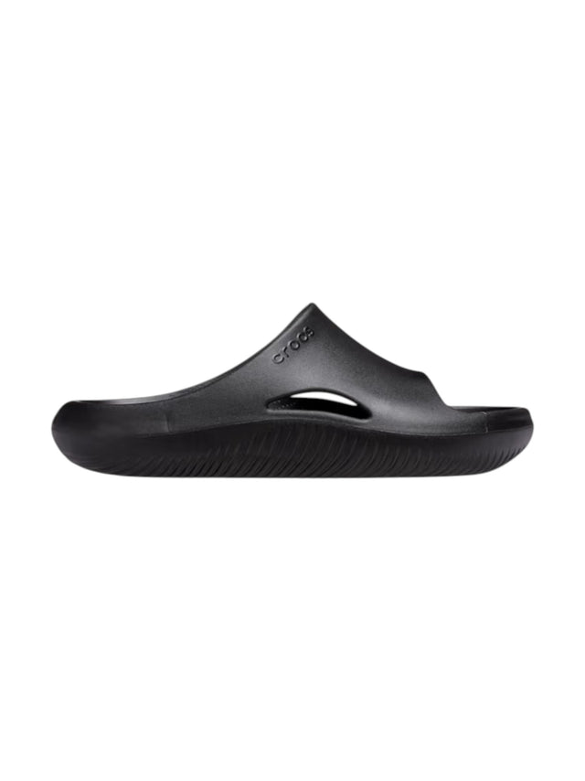 Image for Men's Plain Solid Slippers,Black