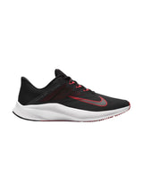 Image for Quest 3 Men's Logo Patched Shoes,Black/Red