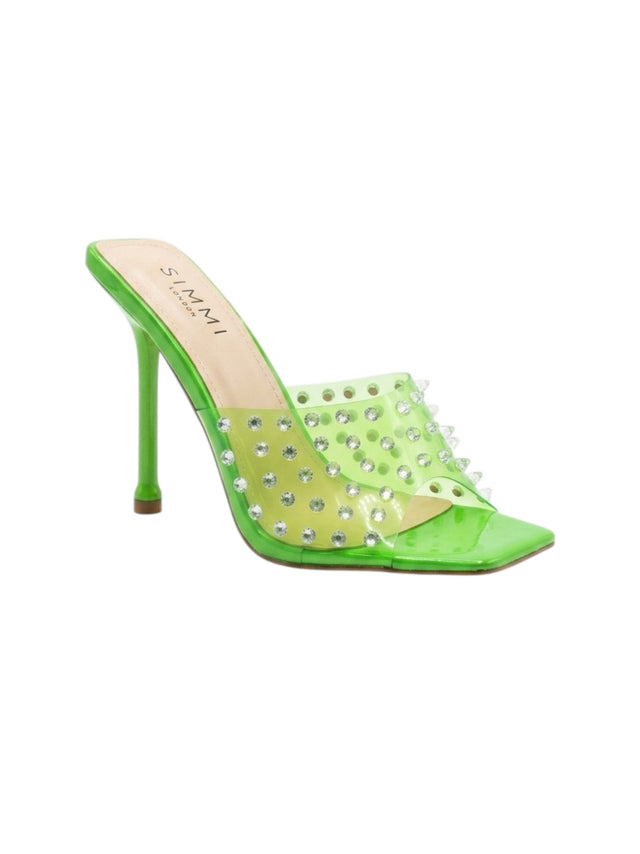 Image for Women's Cristal Heeled Shoes,Green