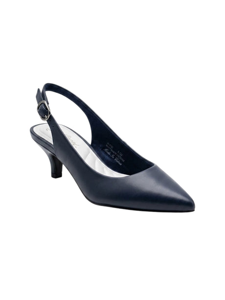 Image for Women's Plain Heeled Shoes,Navy