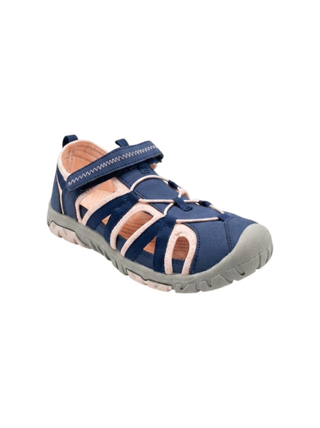 Image for Kids Girl's Textured Sandals,Navy
