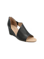 Image for Women's Textured Heeled Shoes,Black