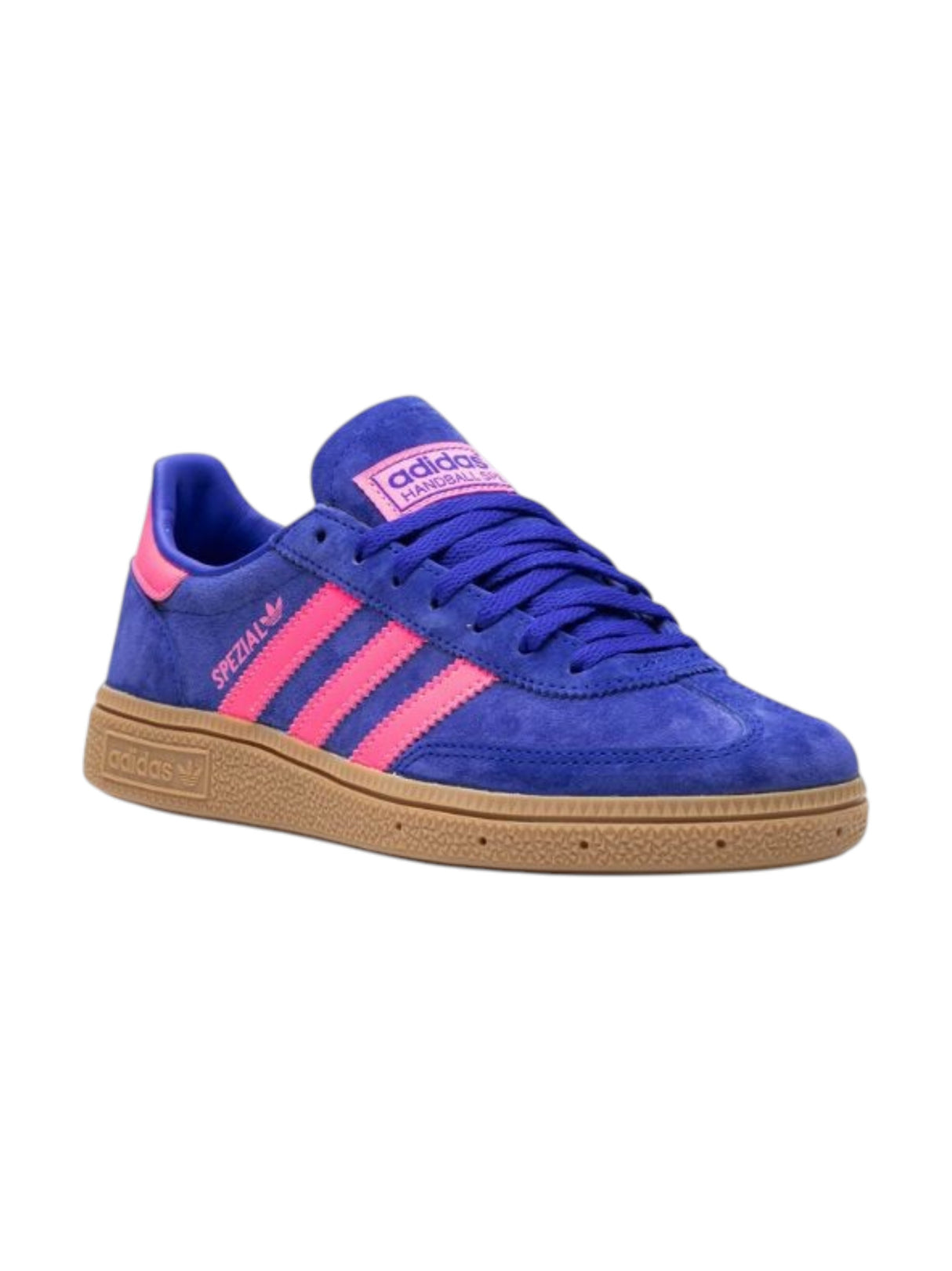 Image for Handball Spezial Women's Textured Shoes,Lucid Blue/Lucid Pink