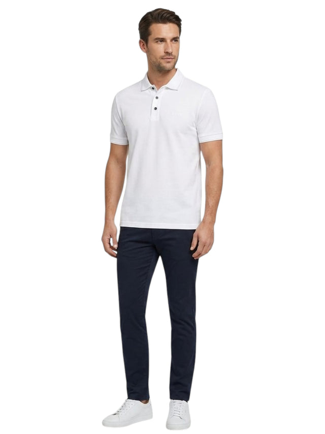 Image for Men's Plain Polo T-Shirt,White