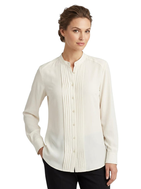 Image for Women's Plain Solid Chemise,Off White