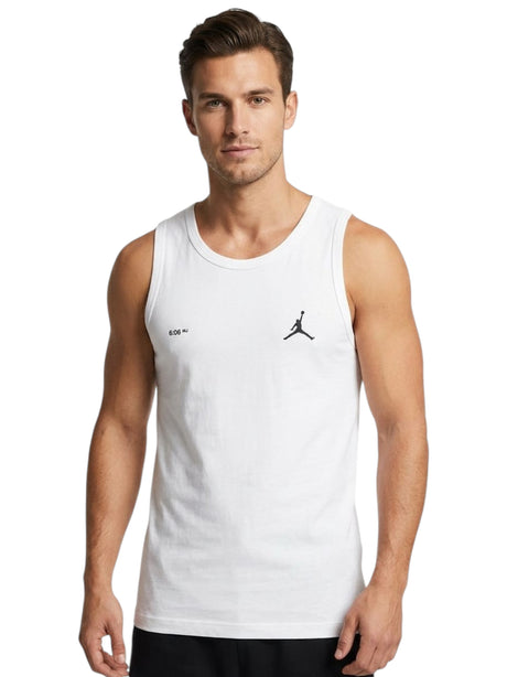 Image for Men's Printed Sport Top,White
