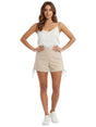 Image for Women's textured Short,Beige