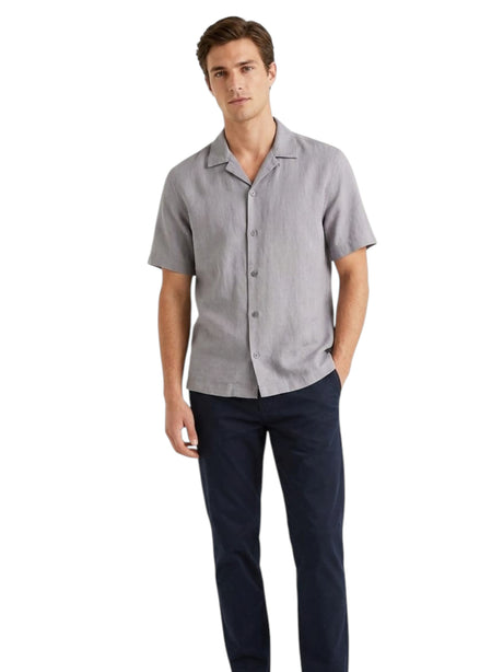 Image for Men's Plain Solid Dress Shirt,Light Lilac