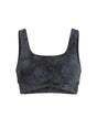 Image for Kids Girl's Plain Solid Sport Bra,Dark Grey