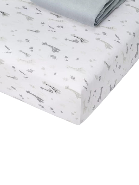 Image for Fitted Cotton Jersey Crib Sheet�