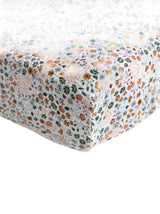 Image for Cotton Muslin Crib Fitted Sheet