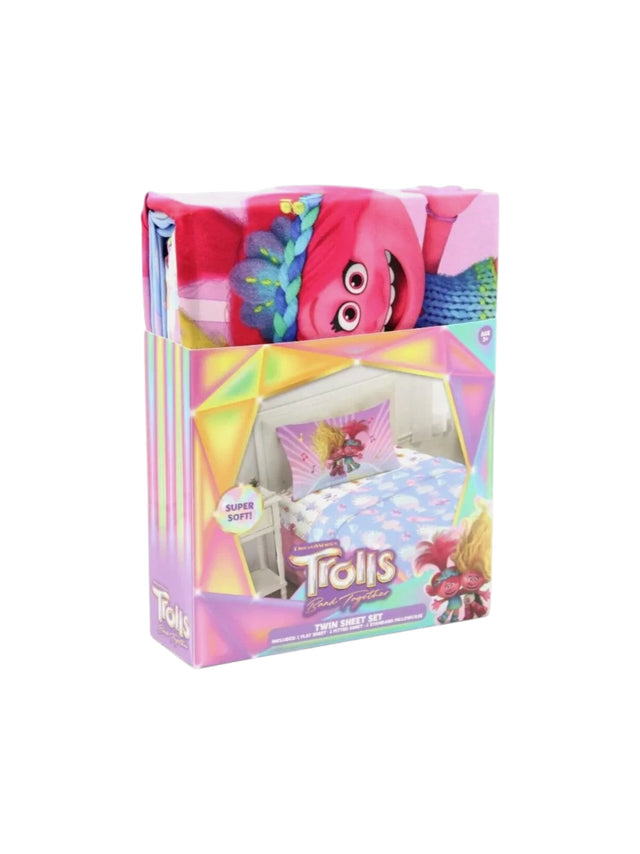 Image for Twin Trolls Kids' Sheet Set