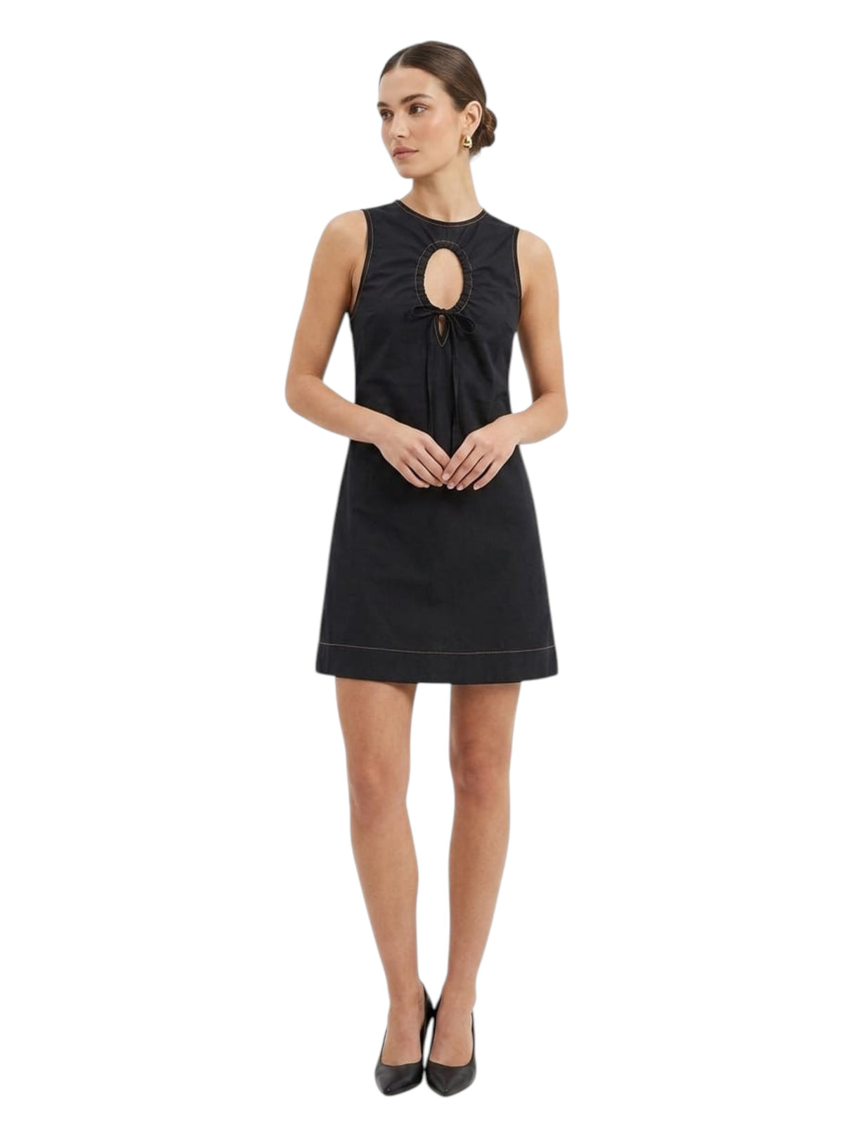 Image for Women's Plain Dress,Black