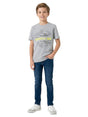 Image for Kids Boy's Printed Top,Grey