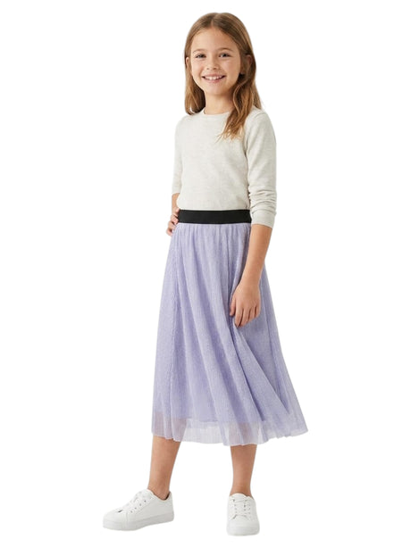 Image for Kids Girl's Ruffled Skirt,Purple