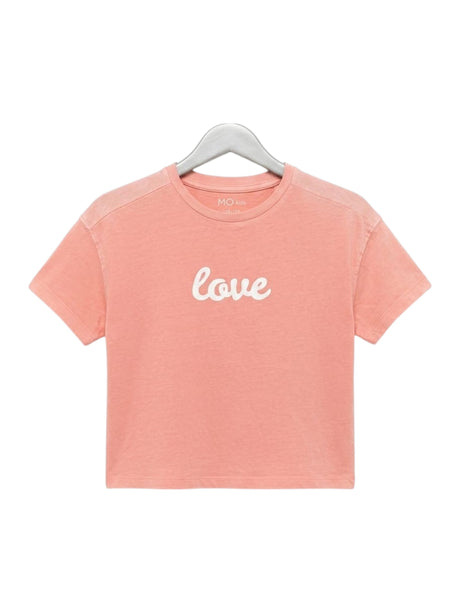 Image for Kids Girl's Printed Top,Coral