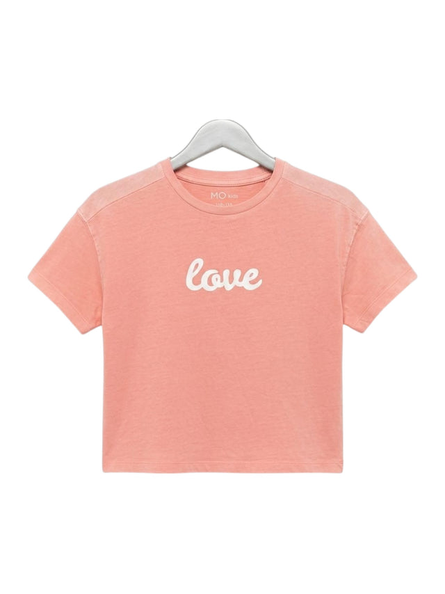 Image for Kids Girl's Printed Top,Coral
