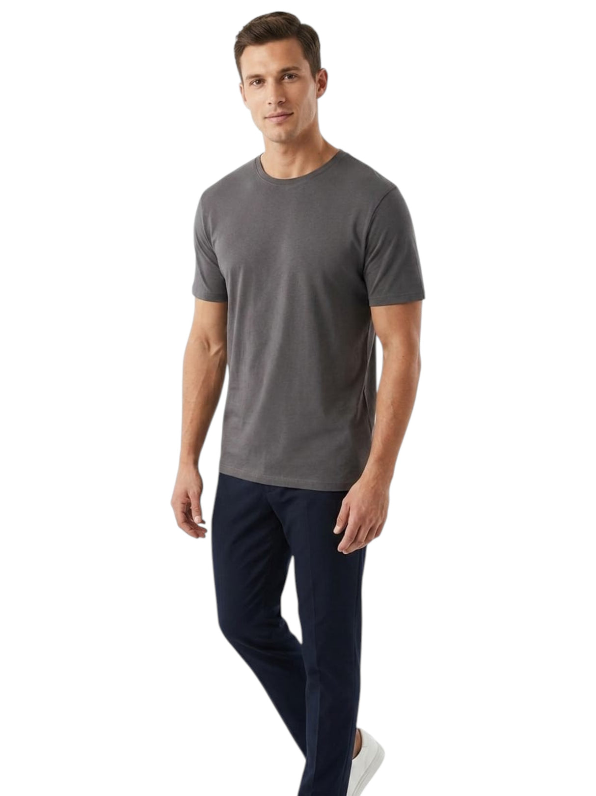 Image for Men's Plain Top,Grey