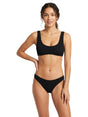 Image for Women's Textured Bikini Top,Black