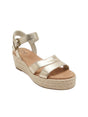 Image for Women's Plain Heeled Shoes,Gold